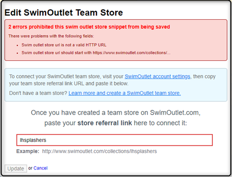 SwimOutlet Team Store Snippet – SwimTopia Help Center