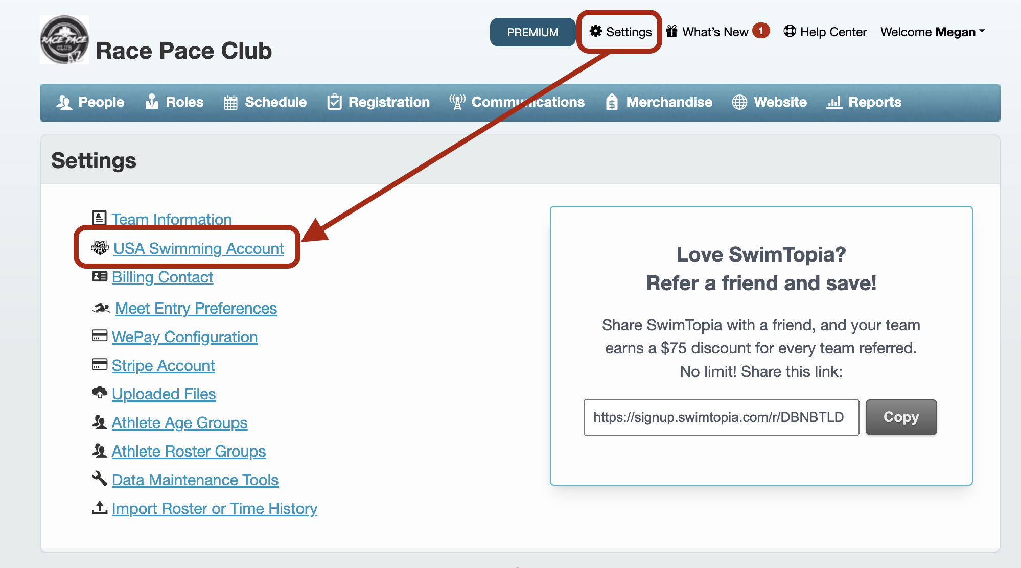 USA Swimming Account Management SwimTopia Help Center